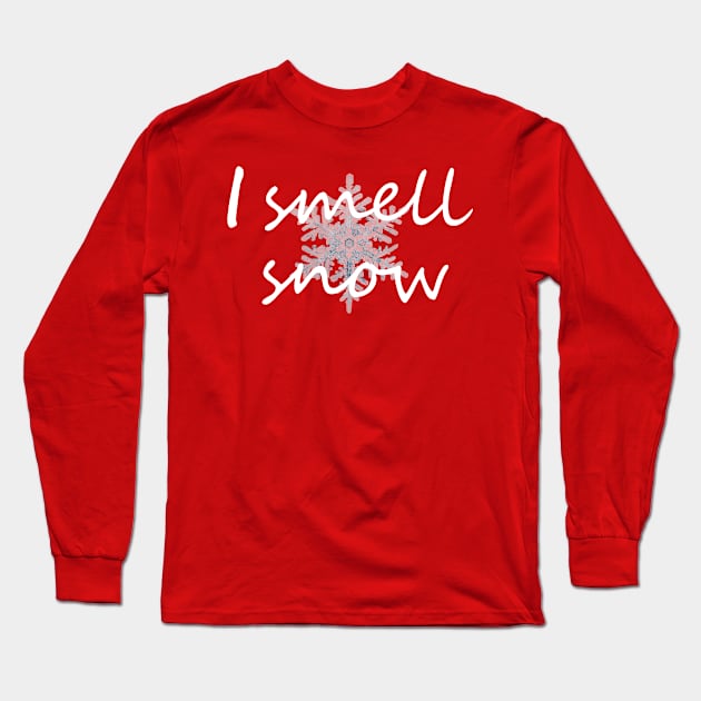 I smell snow Long Sleeve T-Shirt by StarWheel